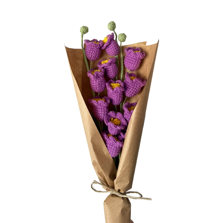 Purple Lily of the Valley Bouquet