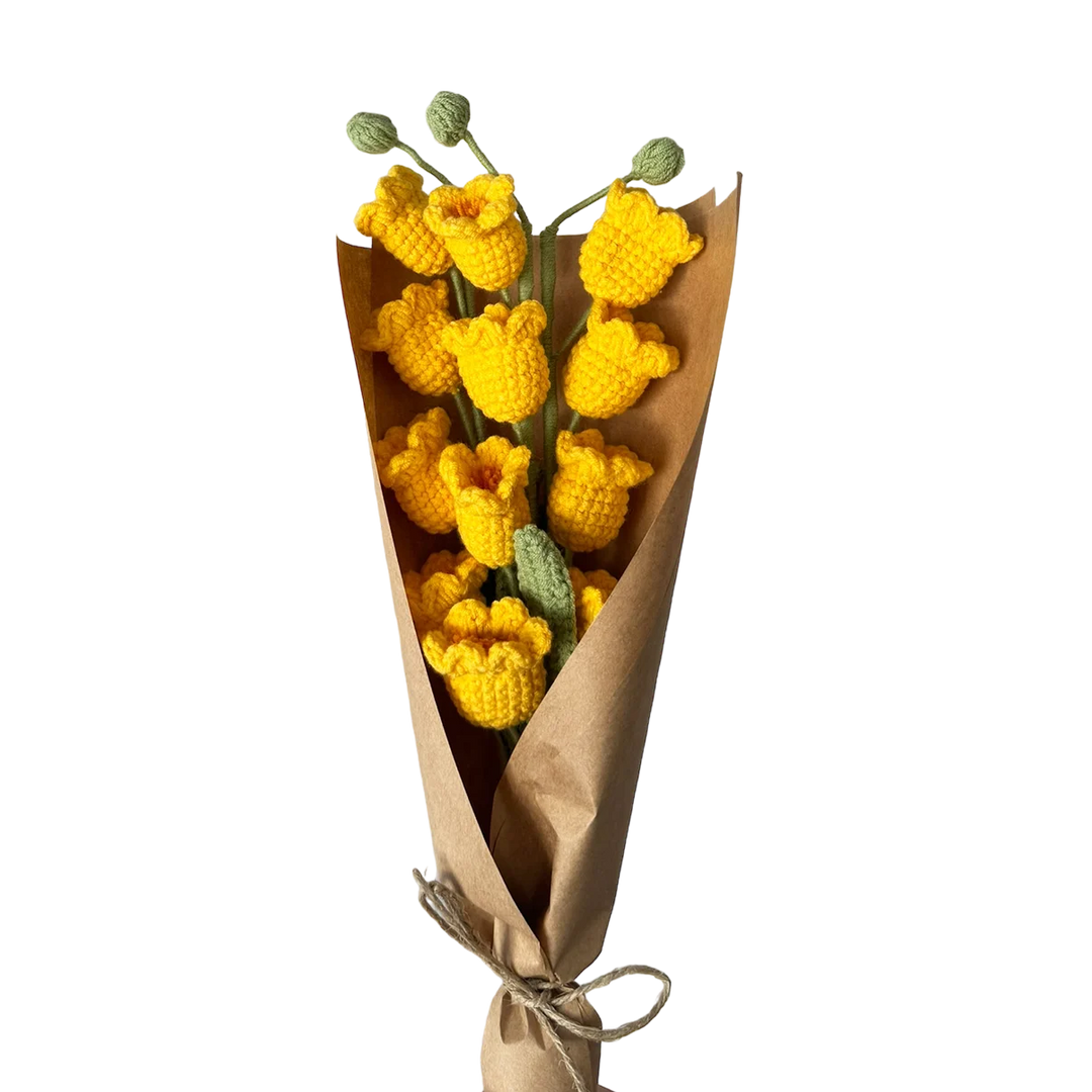 Yellow Lily of the Valley Bouquet