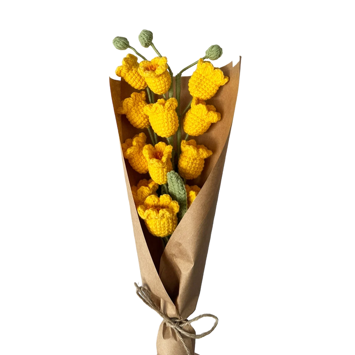Yellow Lily of the Valley Bouquet