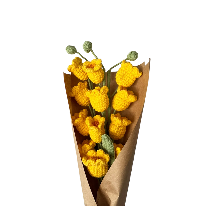 Yellow Lily of the Valley Bouquet