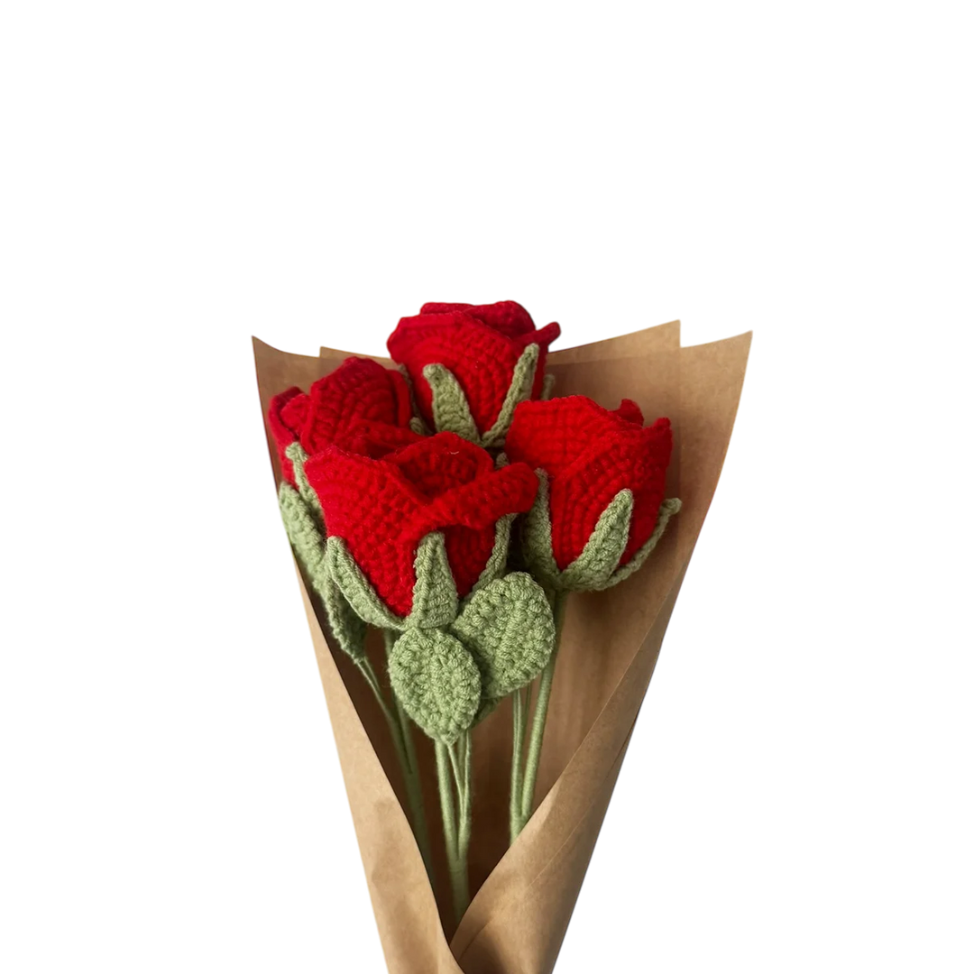 Single Rose Bouquet