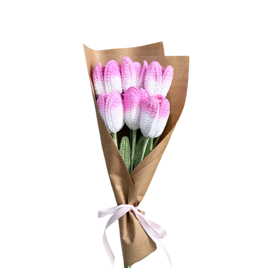 Two Tone Tulip Bouquet